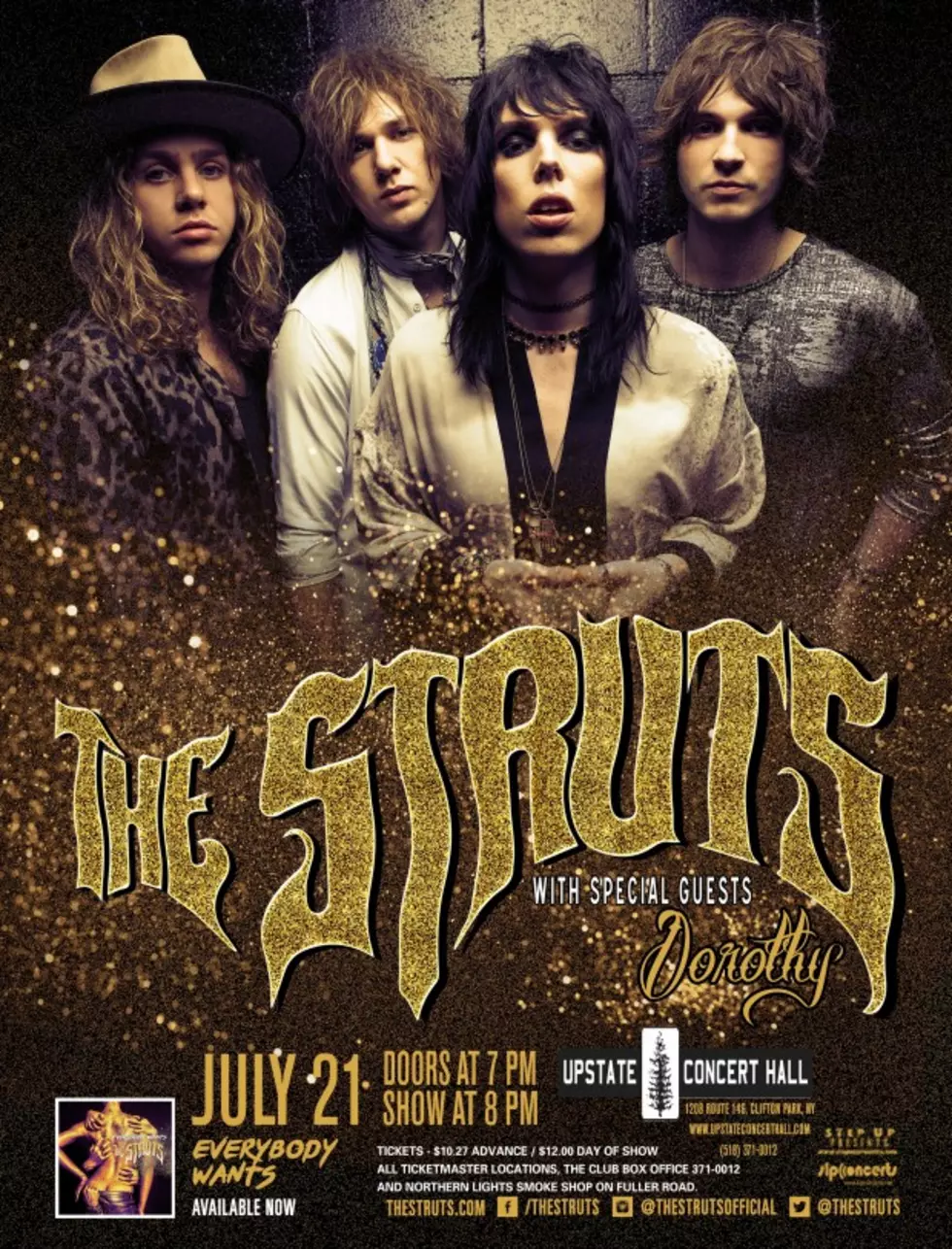 THE STRUTS AT UPSTATE CONCERT HALL